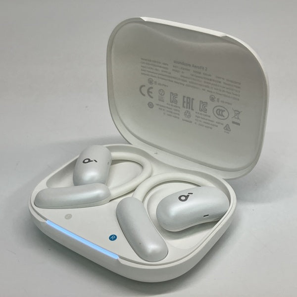 【中古】Soundcore AeroFit 2 パールホワイト 【A3874N21】【秋葉原】