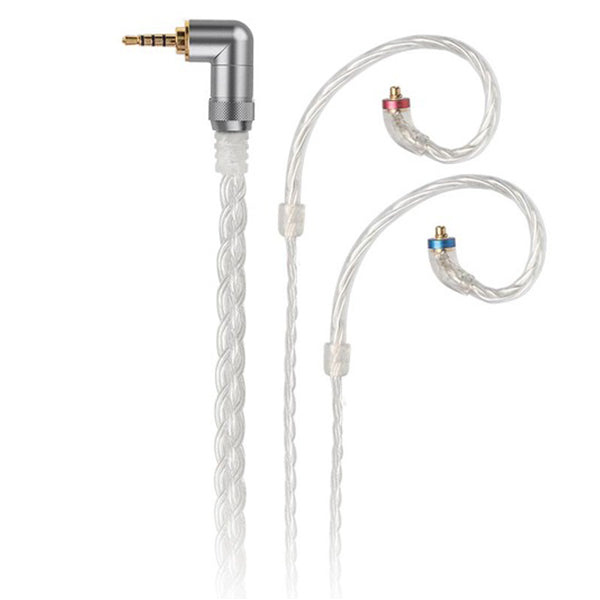LC-2.5C 2.5mm4極L字 銀メッキ高純度単結晶銅8芯ケーブル【FIO-LC25C】