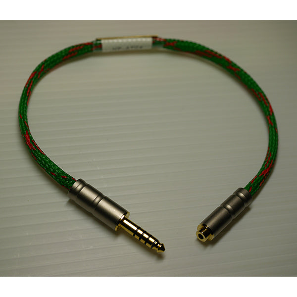 HP-ATG4/緑 4.4 5pole plug to 2.5 4pole jack