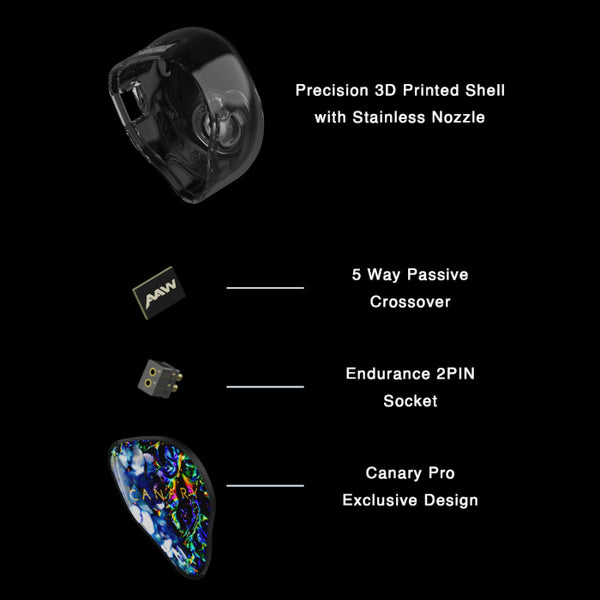 Canary Pro (カスタムIEM)