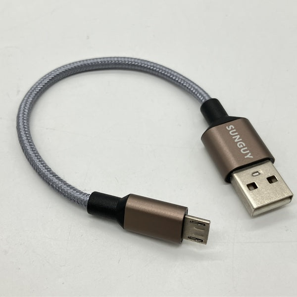 【中古】SUNGUY USB A to microBケーブル【日本橋】