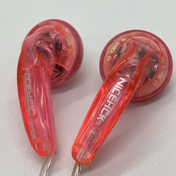 【中古】YD30 マイク付き 銀メッキケーブル ピンク【日本橋】