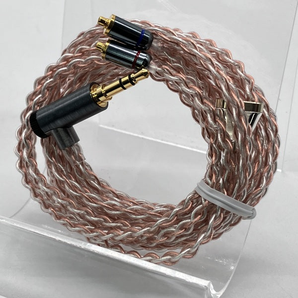 【中古】Luna plena MMCX - 3.5mm3極 Pure Silver+6N OFC hybrid cable【PRS05-35-mmA】【日本橋】